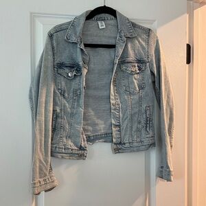 Forever 21 Denim Jacket in Light Blue